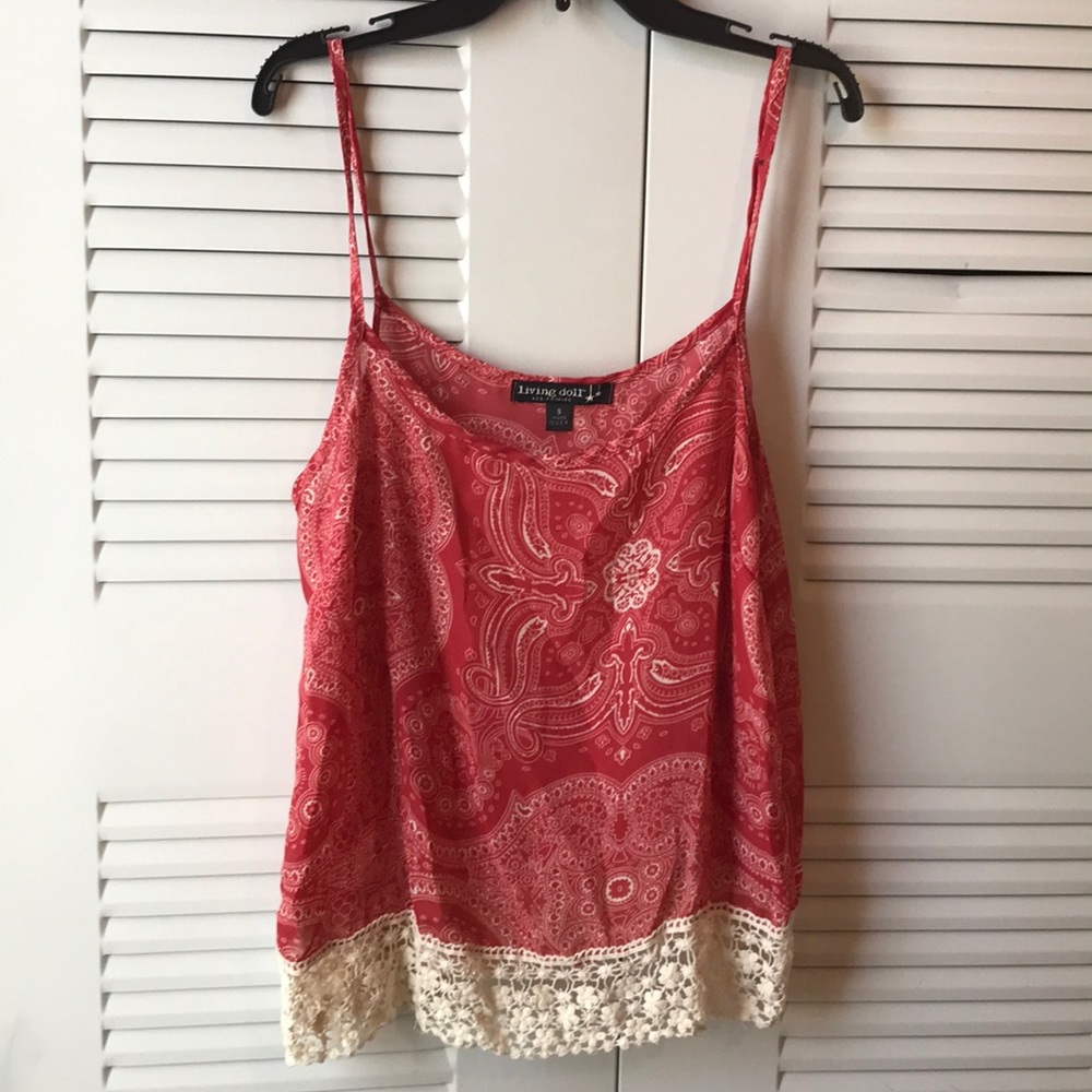 Silky Living doll tank top